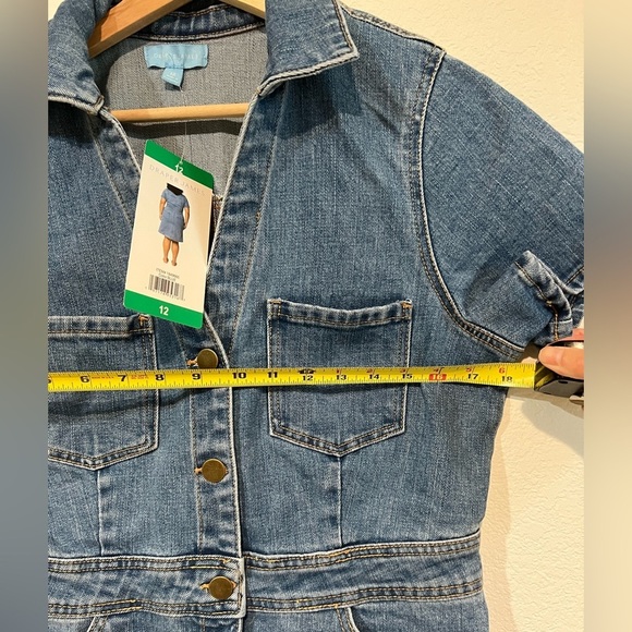 New Draper James Women's blue Denim Dress 6 8 12 16 - Picture 7 of 16